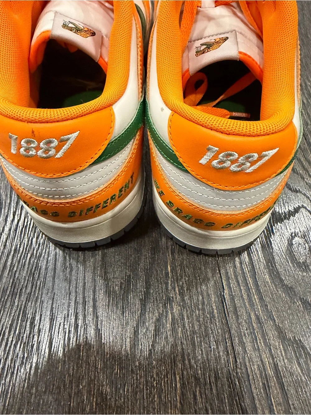 Nike Dunk Low x Florida A&M FAMU Rattlers Size 15